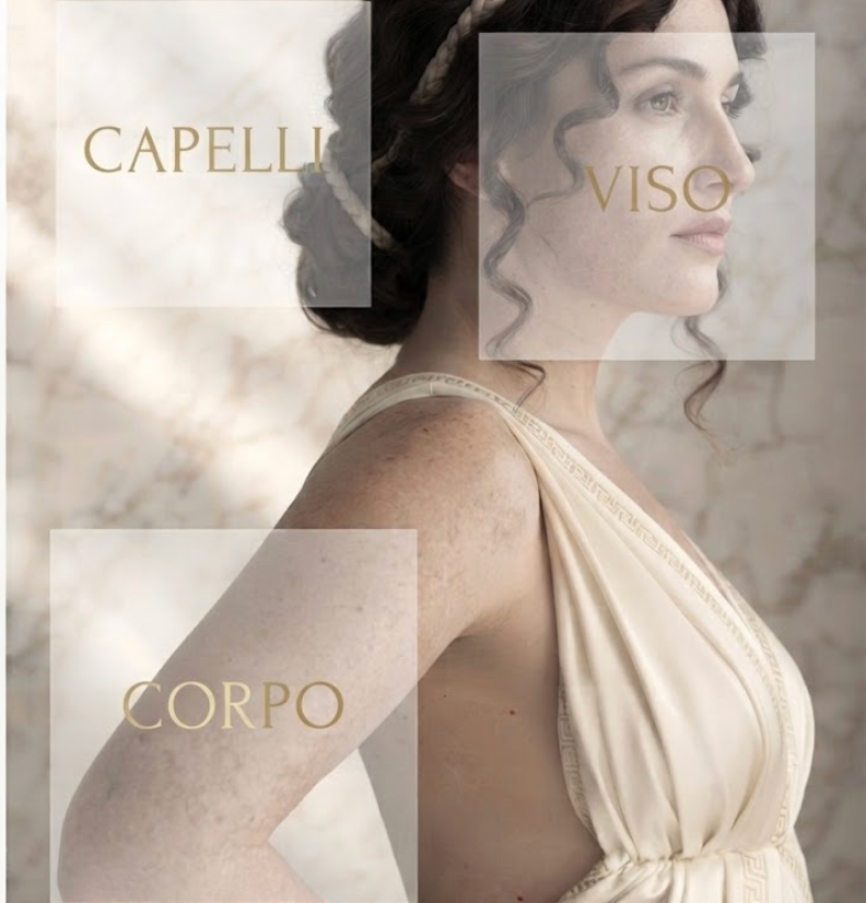 Scegli l'area: Capelli, Viso o Corpo